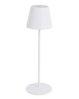 Lampe De Table Etna Blanc LedH38 Ø12X38H