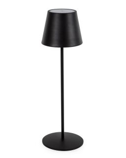 Lampe De Table Etna Noir Led H38 Ø12X38H