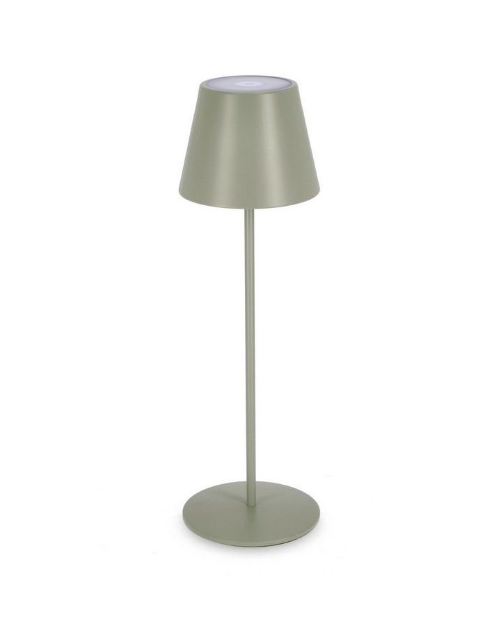 Lampe De Table Led Etna Vert Sauge H38 Ø12X38H