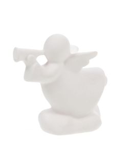 Statue Ange Ceramique 3Ass Porcelain H10 X L7 X P5Cm