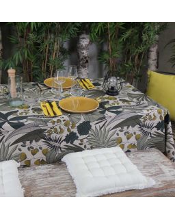 Nappe Plastifie Lombok Emeraude 200X150Cm