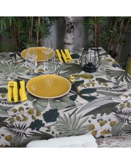 Nappe Plastifie Lombok Emeraude 200X150Cm