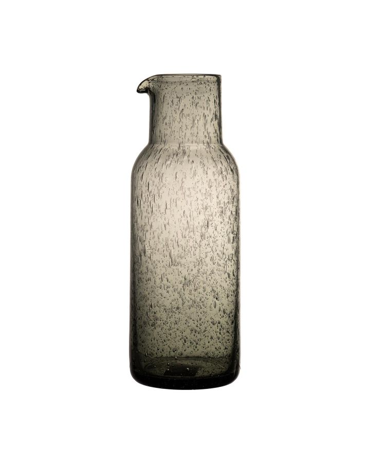  Vico Carafe Verre Ø8,5 X H 24,5Cm Fumé