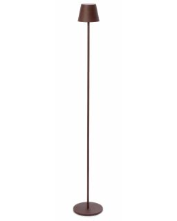 Lampadaire Led Etna Marron H115, Ø17X15H Cm