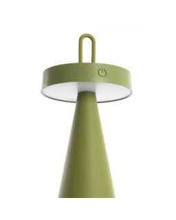 Lampe De Table Led Ø13X28,5Cm Ankenta Vert Olive