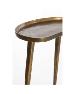 Table D'Appoint 53X30X48 Cm Lienz Bronze Antique