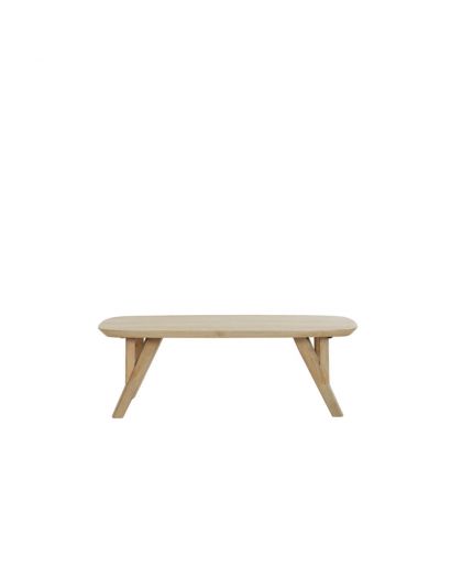 Table De Salon 120X65X40 Cm Quenza Bois Mangue Naturel