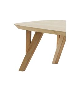 Table De Salon 120X65X40 Cm Quenza Bois Mangue Naturel