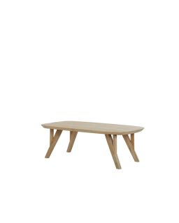 Table De Salon 120X65X40 Cm Quenza Bois Mangue Naturel