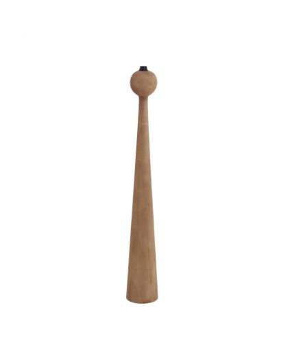 Lampadaire Ø18X125 Cm Festina Bois Naturel Mat