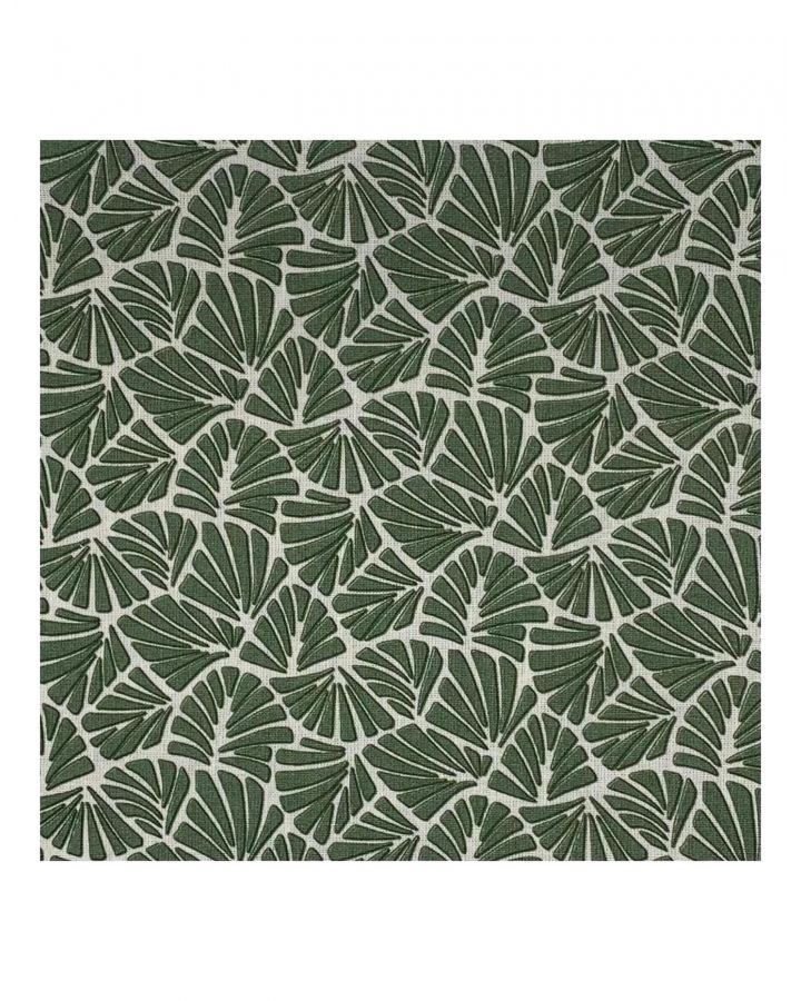 Nappe Plastifiee Antibes Oil Green 150X150 Cm