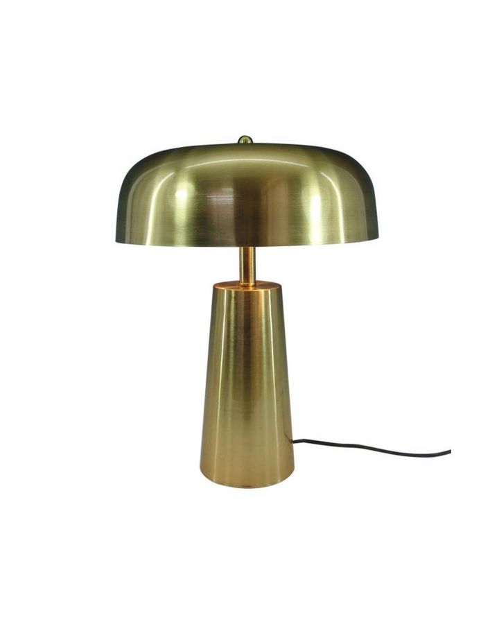 Lampe Metal Dore 30X40Cm