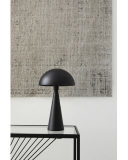 Lampe De Table Modern Noir H36.5, Ø22X36,5Hcm