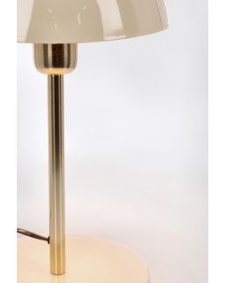 Lampe De Table Velma Beige H36, Ø20X36Hcm