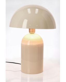 Lampe De Table Velma Beige H45, Ø31X45Hcm