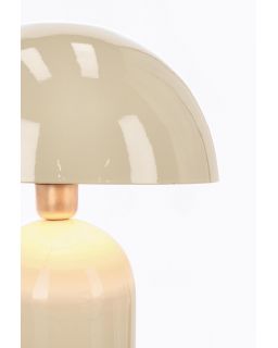 Lampe De Table Velma Beige H45, Ø31X45Hcm