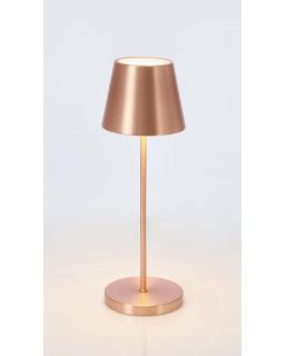 Lampe De Table Etna Bronze H38, Ø12X38Hcm