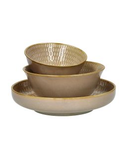  Unik Bol À Céréales Porcelaine Ø12 X H 6 Cm Beige