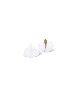 Round Cover Clear Brass S Ø9Cm