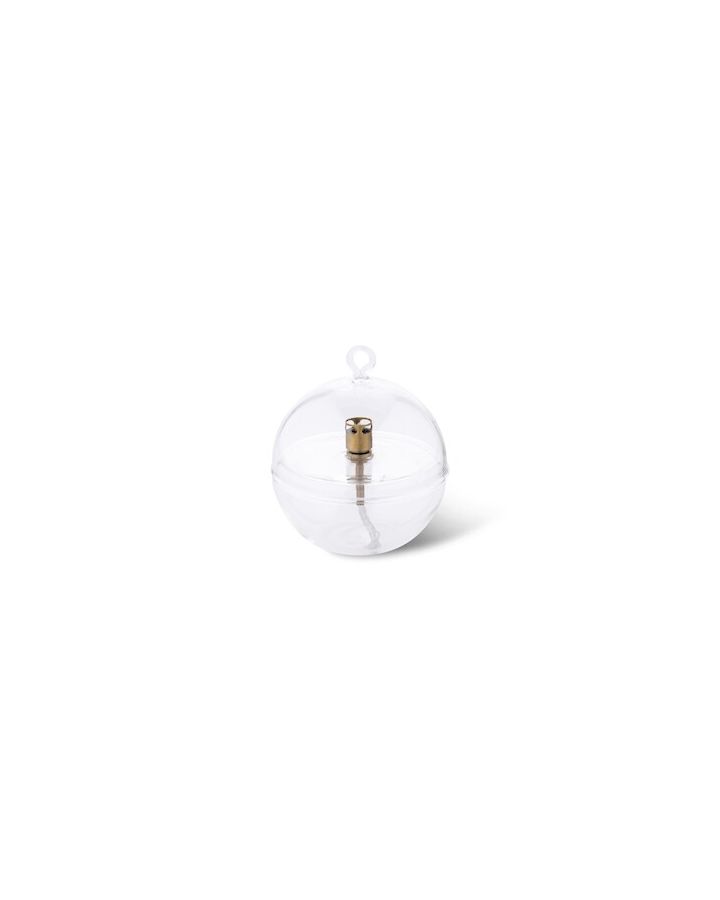 Round Cover Clear Brass M Ø11Cm