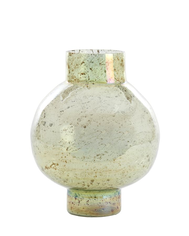 Vase Ø31X38 Cm Dusit Verre De Pierre Vert