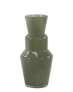 Vase Ø14,5X31,5 Cm Trosmu Verre Gris-Vert