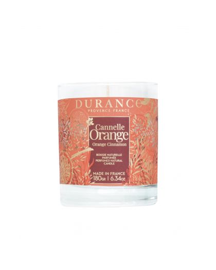 Bougie Naturelle Parfumée 180G Cannelle Orange Noël 2024