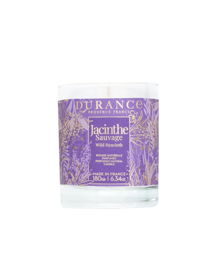 Bougie Naturelle Parfumée 180G Jacinthe Sauvage Noël 2024