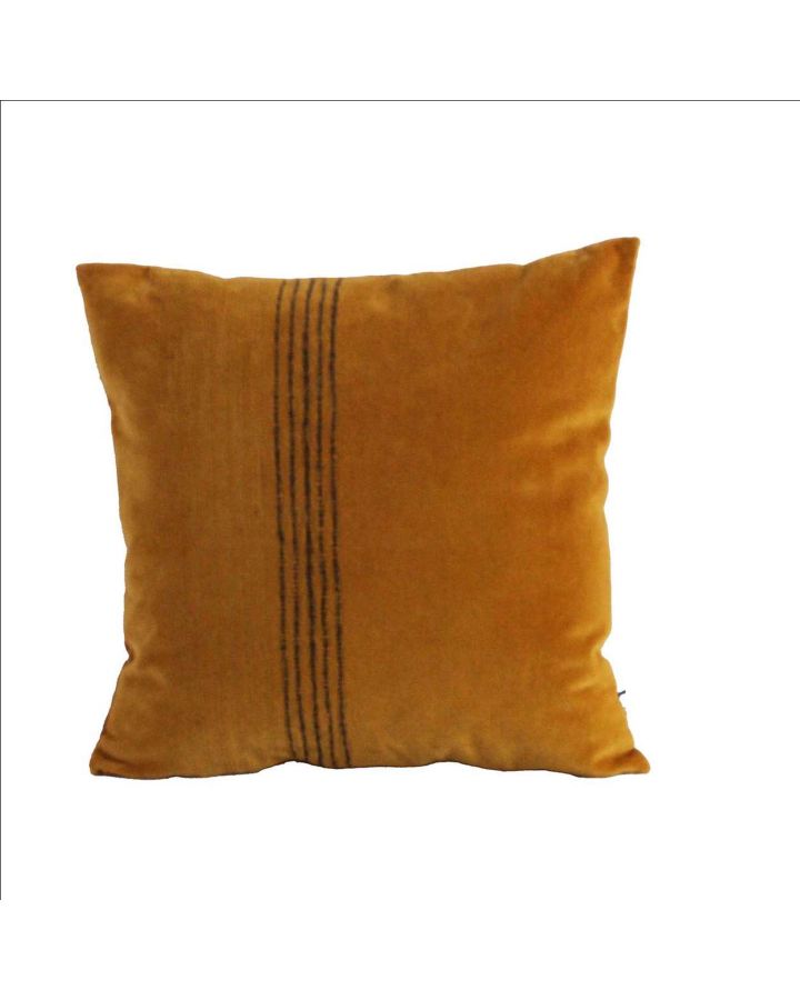 Coussin Madras Chai Tea 45x45 cm