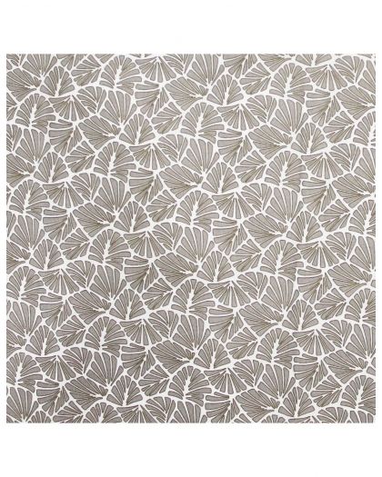 Nappe Plastifiee Antibes Taupe 150X150 Cm