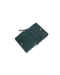 Portefeuille Compact Medium, Taille H9,5X12X3Cm100% Cuir Veritable Vachette, Dou