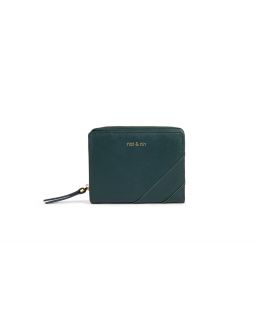 Portefeuille Compact Medium, Taille H9,5X12X3Cm100% Cuir Veritable Vachette, Dou