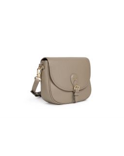 Sac Besace Détail Patte, Taille H17,5X23X8Cm100% Cuir Veritable Vachette, Doublu