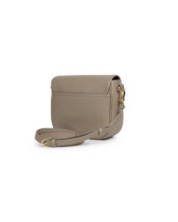 Sac Besace Détail Patte, Taille H17,5X23X8Cm100% Cuir Veritable Vachette, Doublu