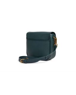 Sac Besace Détail Patte, Taille H17,5X23X8Cm100% Cuir Veritable Vachette, Doublu