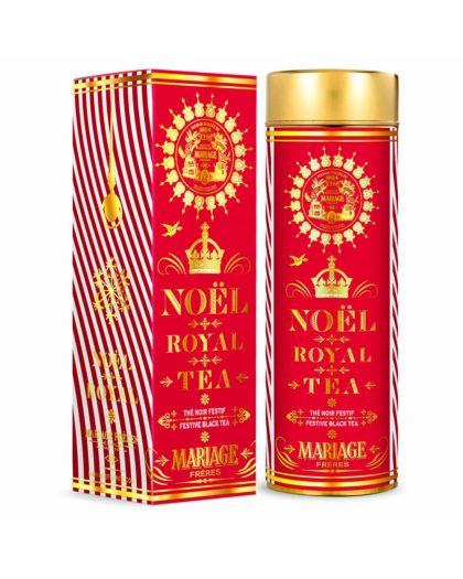 Thé Flacon Noel Royal Noir 80Gr