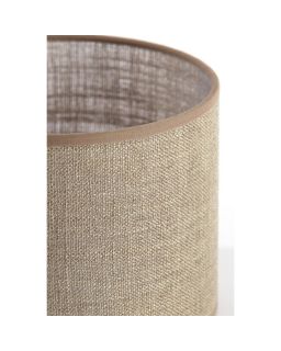 Abat-Jour Cylinder 20-20-15 Cm Caden Beige