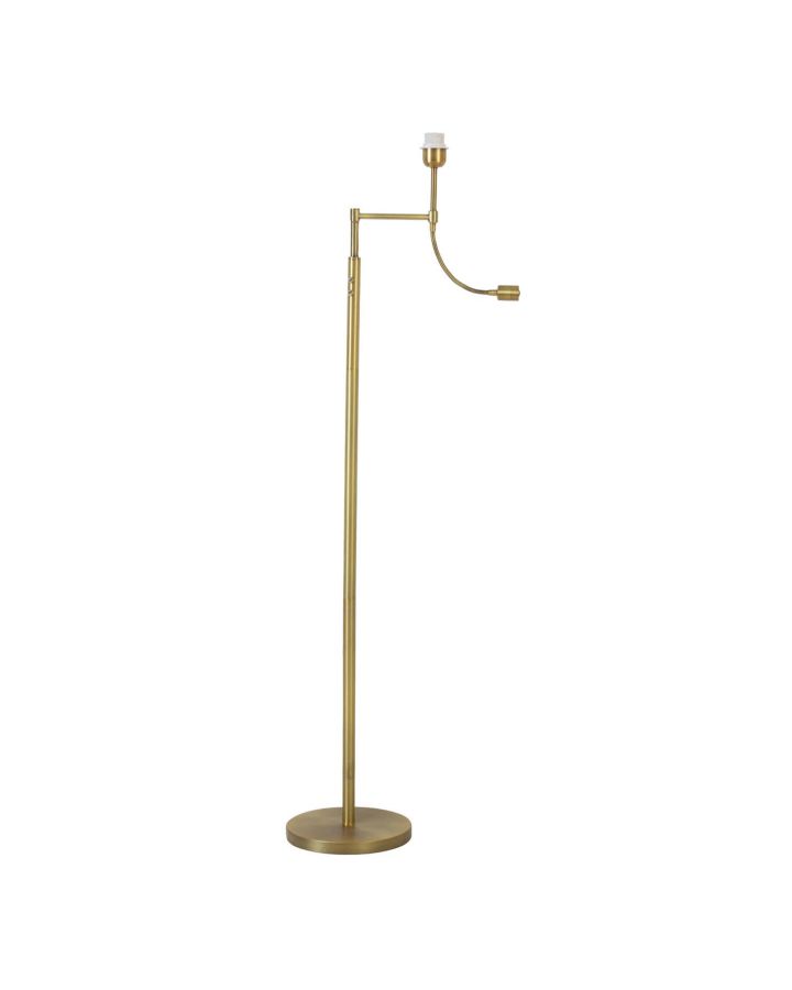 Lampadaire Ø25X138 Cm Calgary Bronze Antique Avec Led