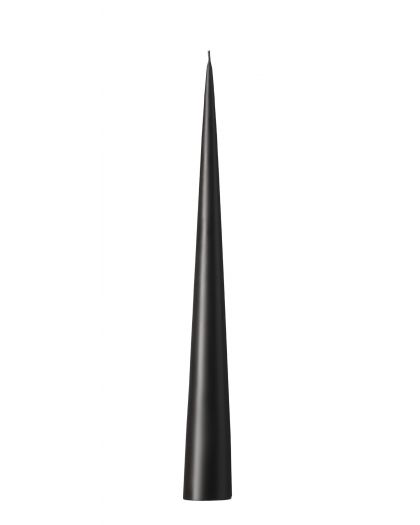 Cone Candle, 22,5Cm Black