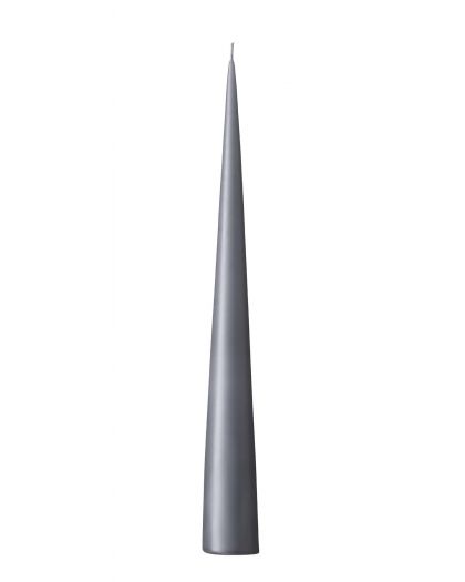 Cone Candle, 22,5Cm Grey Dark