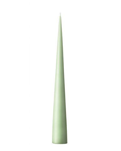 Cone Candle, 34Cm Neon Mint