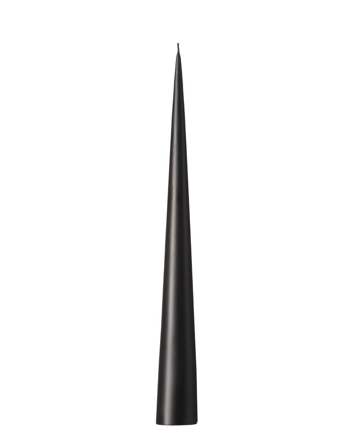 Cone Candle, 34Cm Black