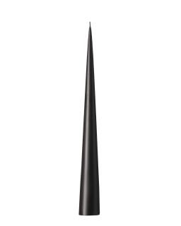 Cone Candle, 34Cm Black