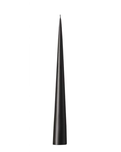 Cone Candle, 34Cm Black