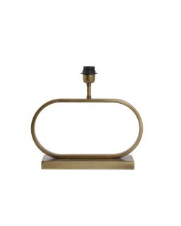 Pied De Lampe Jamiro Bronze Antique 37 X 13 X 29Cm