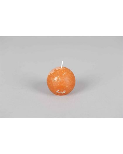  Bougie Boule Rustique Luz Your Senses Ambre Ø6Cm