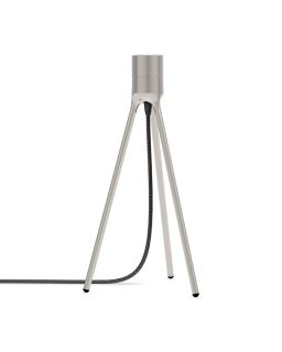 Tripod Table Brushed SteelØ9 X H36Cm