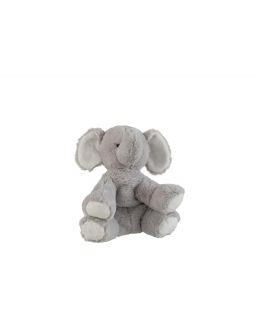 Elephant Peluche Gris Taille S (23.5X22X22.5Cm)