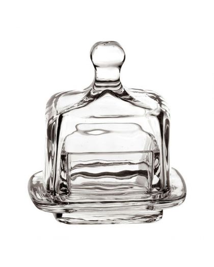 Beurrier Carre Isigny 9X9X10Cm Verre